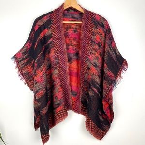 Saachi Kimono Wrap Poncho